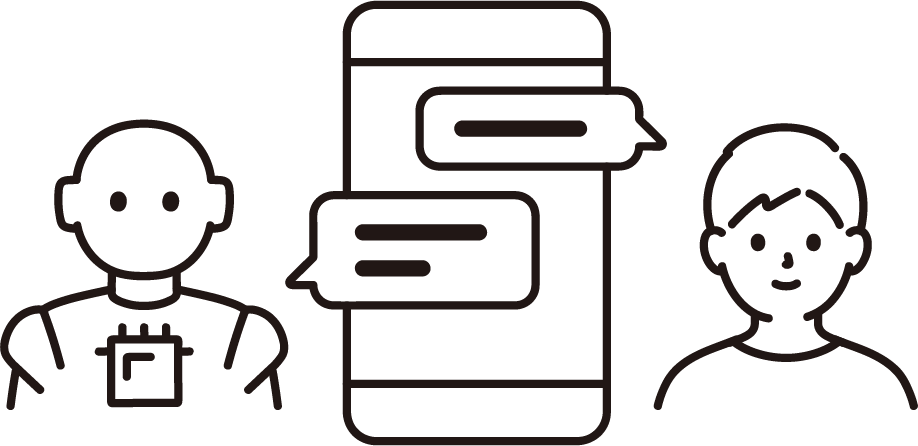 声優キャスティング・音声制作のイメージイラスト